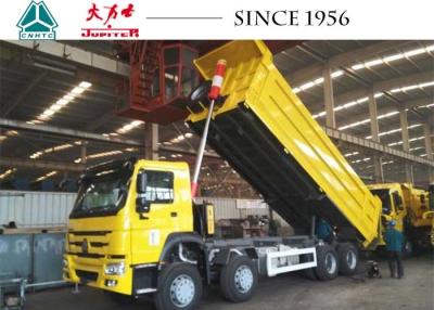 China Sinotruk 8x4 25 CBM HOWO Dump Truck Euro IV Electrical Injection Fuel System for sale
