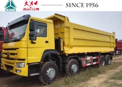 China Sinotruk 30CBM HOWO 8x4 Dump Truck Low Oil Consumption Perfect Oil Performance for sale