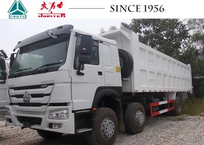 China 420 HOWO Dump Truck 12 Wheeler With Euro 4 Engine For Construction Philippines for sale