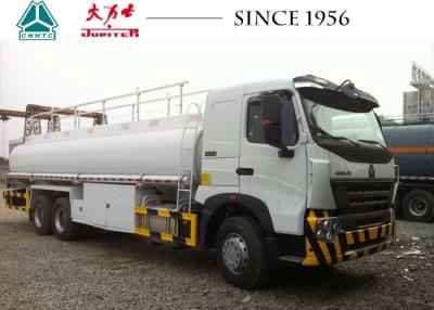 China HOWO A7 Fuel Tanker Trucks , 10 Wheeler Truck 20000 Liters Large Load Capacity for sale