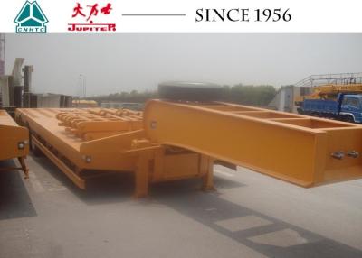 China Heavy Duty Low bed Trailer With Bogie Suspension For Equipment Transport for sale