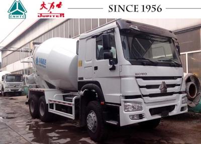 China HOWO 9 CBM Transit Mixer Truck , Industrial Cement Mixer With ARK Pump for sale