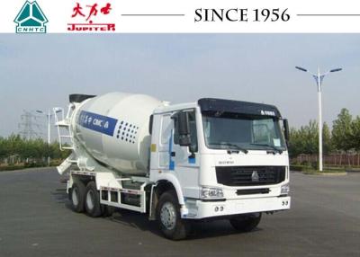 China 10 Wheeler HOWO Concrete Mixer Truck LHD Euro IV Engine For Construction Site for sale