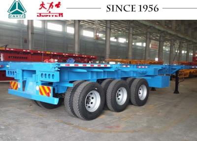 China 20/40/45 FT Container Transport Trailer Superior Carrying Capacity With BPW Axles for sale