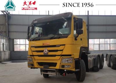 China 10 Wheeler HOWO 6X4 Tractor Trailer Truck With Euro IV Engine For Philippines for sale
