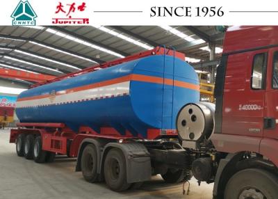 China Long Life 42000 Liters Malawi Fuel Tanker Trailer With Spring Suspension for sale