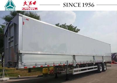 China 12 Meter 30 Tons Aluminum Alloy Skeletal Container Trailer 2 Axle With Light Weight for sale