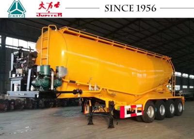 中国 40 CBM 4の車軸炭素鋼のバルク セメントのタンカーのトレーラーの大きい容量 販売のため