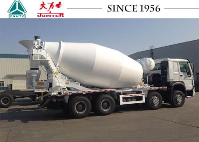 China RHD 8x4 SINOTRUK HOWO Concrete Mixer Truck For Ready Mix Cement for sale