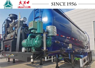 China 40CBM 12R22.5 cansa 3 Axle Cement Tanker Trailer en venta