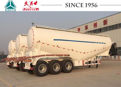 China 30 - 50 M3 3 Axle Hydraulic Bulk Cement Tanker Trailer for sale