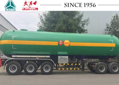 China BPW Axle Carbon Steel Q370R LPG Tanker Trailer for sale