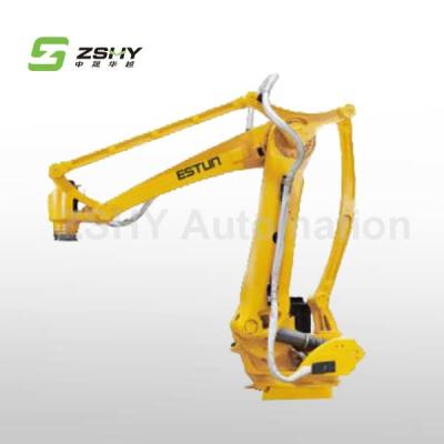 China 4 Axis Robot Arm Robotic Palletizing System Robot Palletizer For Beverage And Food Industry for sale