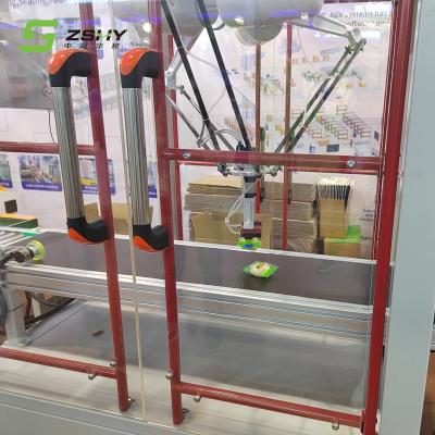 China Empacotador robótico robótico pneumático 220V da caixa da maquinaria de empacotamento à venda