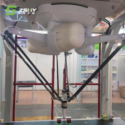 Cina Quattro macchina del pacchetto dell'alimento di riempimento automatico del carico utile 5kg di asse e della macchina imballatrice in vendita