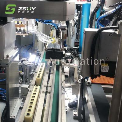 中国 50HZ 60HZのリチウム イオン電池の一貫作業プリズム細胞集合体機械 販売のため