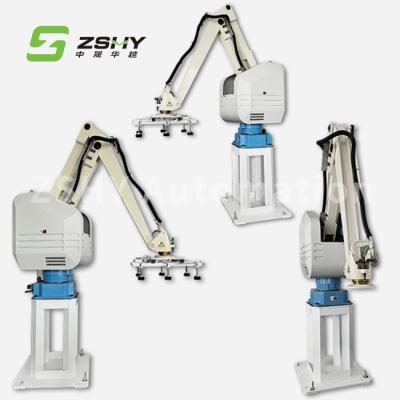 China 2550mm High Precision Smart Robot Palletizer Robotic Arm Palletizer Machine for sale