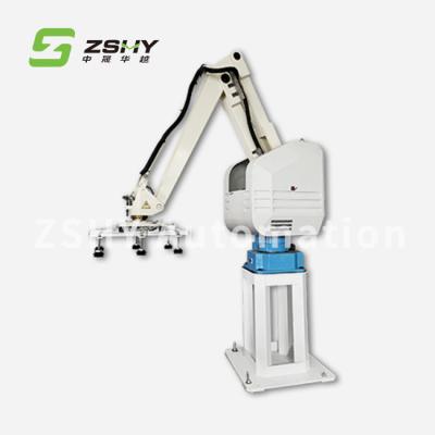 China 5.5KVA Robotic Palletizing Machine Stacker Robot Pallet Stacker For Pharmaceuticals for sale
