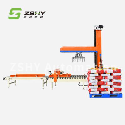 China Column Rotating Stacking Machine Automatic Palletizing Machine For Bag Carton Drum Package for sale