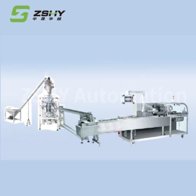 China Bar/Bag/Granule Boxing And Filling Machine Automatic Carton Packing Machine AC380V for sale