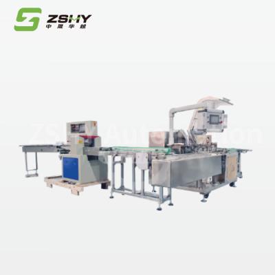 China Speed 100 Boxes/Min Auto Carton Packing Machine Automatic Packing Line 380V 220V for sale
