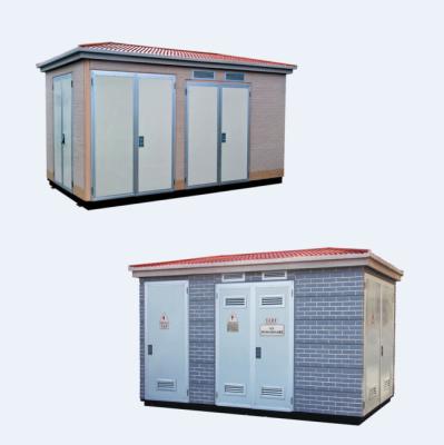 China IP23 High Voltage Switchgear 0.4-10KV Movable Prefabricated Substation for sale