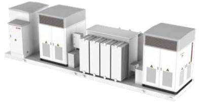 China Transformer Integrated PV Power Inverter Two / Three Winding 320V 360V en venta