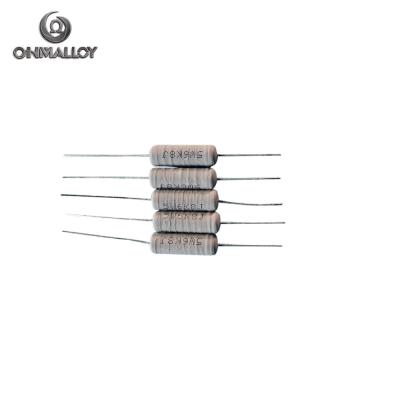 China Fixed 5 Watt Metal Oxide Resistors High Voltage Wirewound Fuse Resistor for sale