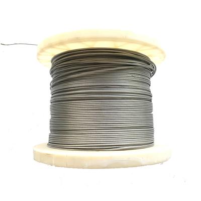 China PWHT Heating Pad Heating Wire 19 Strands Cold Tail Lead Pure Nickel Wire Ni212 for sale
