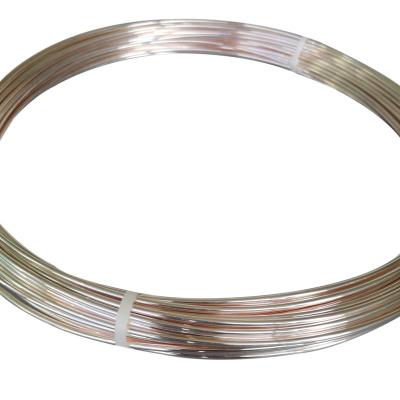 China Alambre de soldadura fuerte Ag72Cu28 de aleación eutéctica de cobre y plata de 2,5 mm en venta