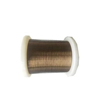 China Insulated Polyamide Imide Enamelled Stainless Steel 304 Wire 36AWG 200 Degrees Celsius for sale