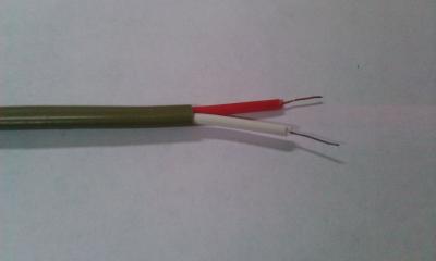 China 0.3mm / 0.5mm / 0.8mm / 1.0mm Thermocouple Extension Cable PVC Insulated ANSI Standard for sale