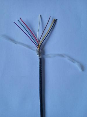 China Type RTD 7 X 24 AWG Thermocouple Cable PTFE Jacket With Stainless Steel Shield for sale