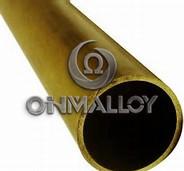 China ASTM Standard C72900 Copper Based Alloys Brass Tube / Pipe For Water Heater for sale