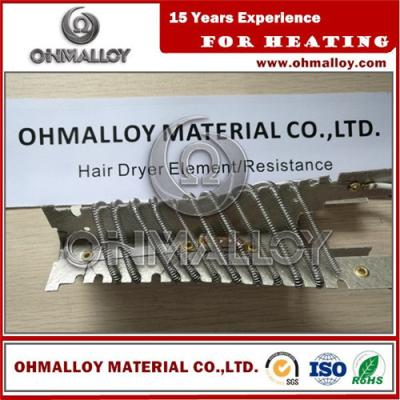 China FeCrAl Alloy OHMALLOY Mica Electric Hair Dryer Heating Element Resistance for sale