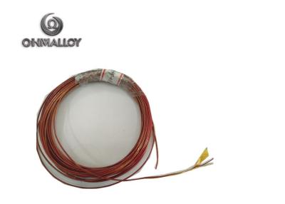 China Tipo de cable de termopar del aislamiento de PFA/de Kapton alambre del cromo del níquel del diámetro de K 0,5 en venta