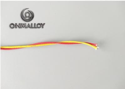 Chine 0,81 millimètres de type fil de thermocouple de K avec la couleur de coutume d'isolation de fibre de verre à vendre