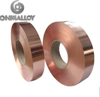 China Tiras de metal de cobre puras de superfície brilhantes JIS C1100 0,2 x 3mm para o fio da fita do fone de ouvido à venda
