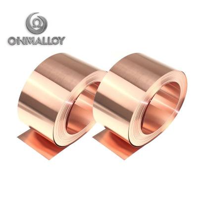 China Thickness 0.5mm - 2mm Pure Copper Tape Purity 99.9 Cu% For Automotive Water Tank for sale
