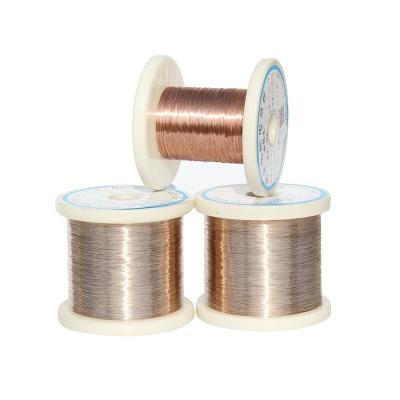 China Heating Resistance Copper Alloy Wire 0.02 - 10mm Diameter Rod Size High Strength for sale