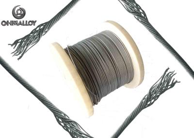 China Nickel 212 Ni98Mn2 Wire 19 38 Strands For PWHT Ceramic Heating Pad Wire for sale