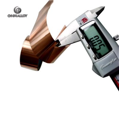 中国 0.05mm*50mmの純粋な銅ホイルC11000 C1221は携帯電話のメイン ボードのためのCW004Aホイルを失敗させる 販売のため