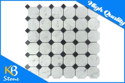 Китай Листы плитки мозаики восьмиугольника светотеневые мраморные, декоративная плитка Backsplash мрамора стены продается