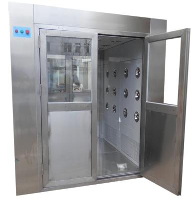 China Medical Class 100 Stainless Steel Air Shower Clean Room Laboratory for sale