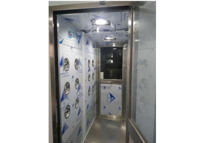 China H13 One Or Two Person Air Shower Room With Interlock Automatic Open Doors for sale