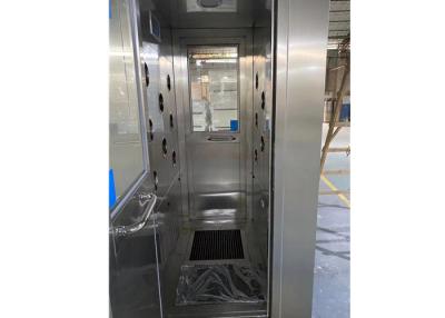 China High Efficiency H13 Filter Air Shower Room With Shoe Clean Machine For Food Factory for sale