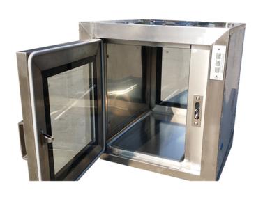 China Sterile Electronic Interlock Cleanroom Pass Box In Class 100 Clean Rooms for sale