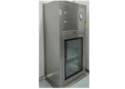 China Hospital Pharmaceutical Air Shower Pass Box / Clean Room Hepa Filter Box for sale
