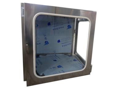 China Bright Surface Cleanroom Pass Box For Aseptic Packaging / Microelectronics for sale