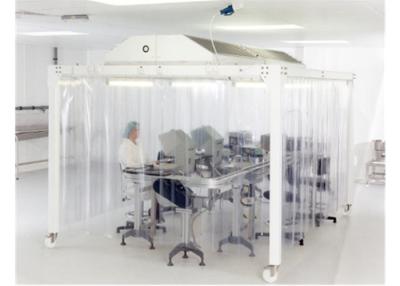 China EBM-Fan-Labormodularer Softwall-Cleanroom/Reinraum der Krankenhaus-Klassen-10000 zu verkaufen